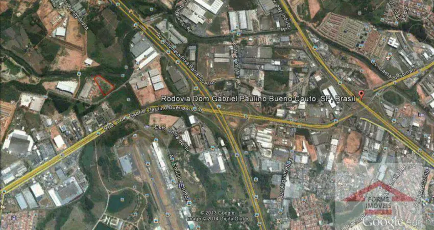 Área industrial à venda 30.876 m2  distrito industrial, jundiaí.