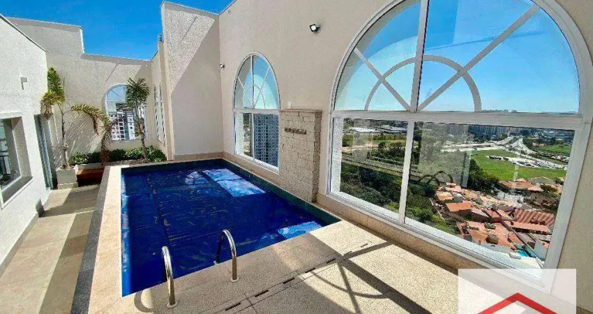 Apartamento com 3 dormitórios ( suites ) tipo cobertura , 300 m² - venda por R$ 3.100.00000 - Jardim Ana Maria - Jundiaí/SP