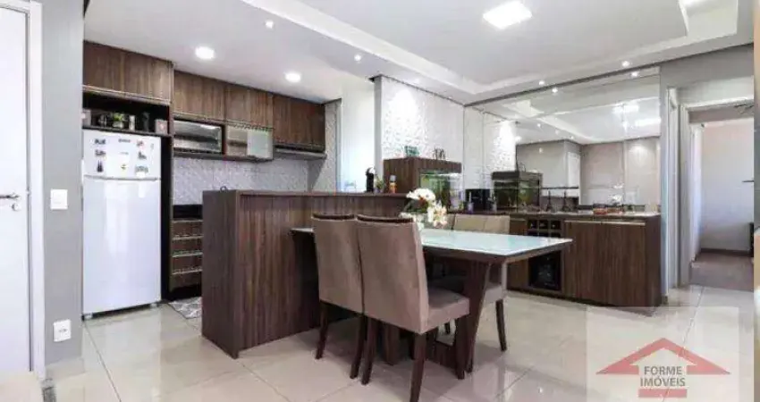 Apartamento com 3 quartos  à venda fatto torres são josé , 72 m² por r$ 730.000 - jardim torres são josé - jundiaí/sp