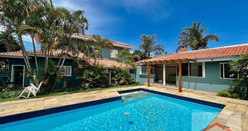 Casa para locação , 04 quartos 02 suítes, 392m2 , por r$ 9.500,00 condomínio portal do paraiso i - jundiai/sp.