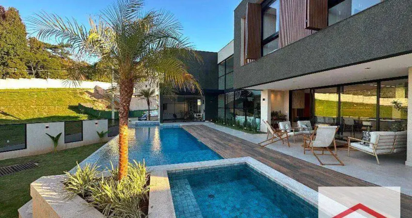 Casa  de alto padrão com 5 suítes  à venda no Cond. Jardim Atenas de 470 m² por R$ 6.500.000 - Jardim Santa Teresa - Jundiaí/SP