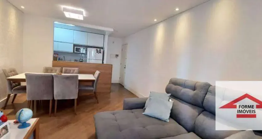 Apartamento mobiliado com 3 quartos, sendo 1 suíte, 83 m² - venda 840.000 - cond. practice - vila das hortências - jundiaí/sp