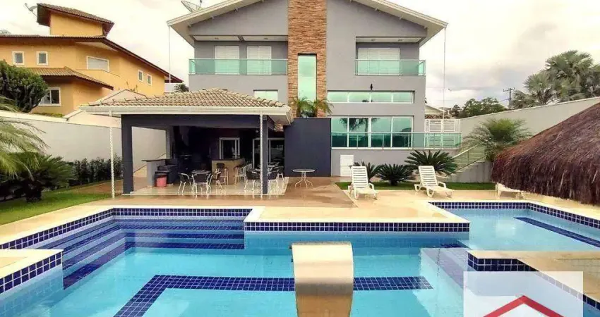 Casa com 4 suítes à venda, 502 m² por R$ 3.600.000 - Terras de São Carlos - Jundiaí/SP