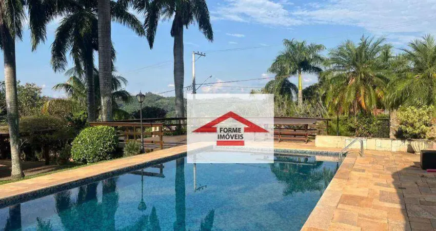 Chácara com 4 dormitórios à venda, 5750 m² por R$ 4.000.000,00 - Caxambu - Jundiaí/SP