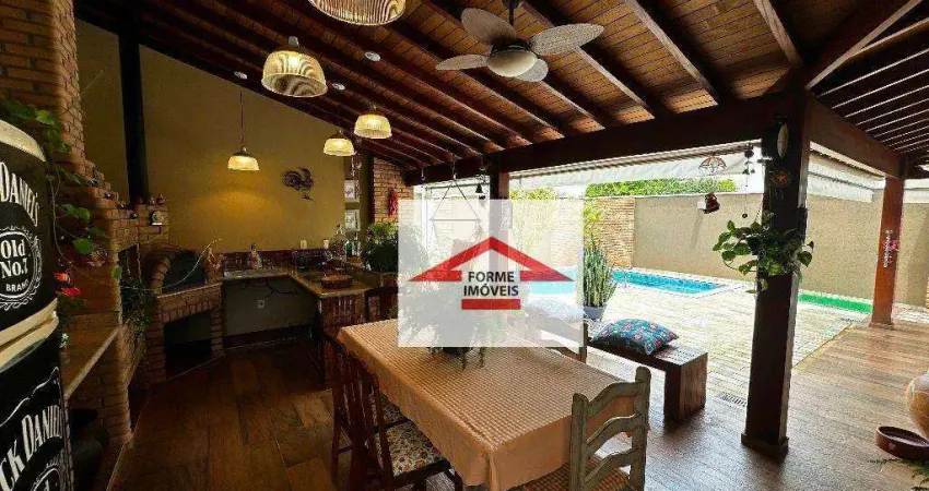 Casa com 6 dormitórios à venda no Cond. Santa Tereza, 479 m² por R$ 3.500.000 - Jardim Santa Teresa - Jundiaí/SP