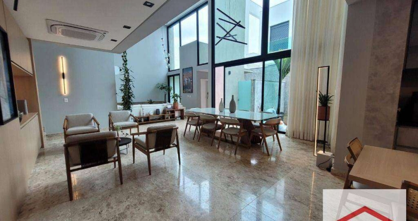 Casa MOBILIADA com 3 quartos, 293 m² - venda por R$ 3.820.000 ou aluguel por R$ R$ 17.500,00/mês - Cond. Veduta Blu - Cidade Santos Dumont - Jundiaí/S