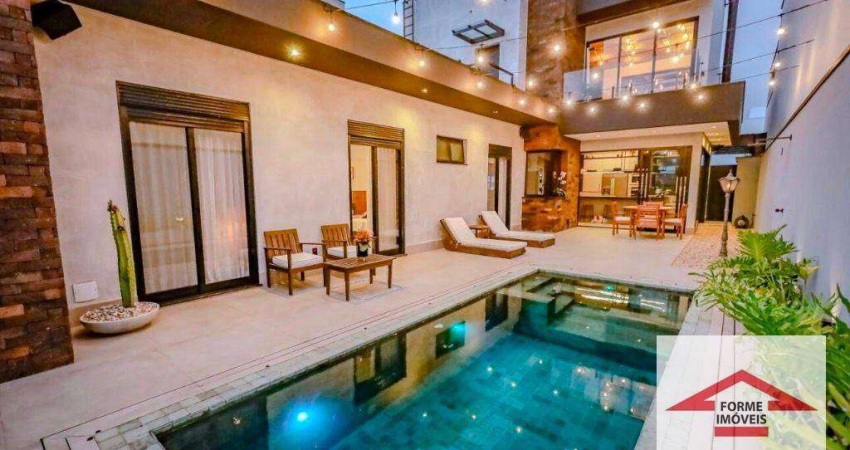 Casa 220 m²  com 3 quartos para locação por R$ 21.000,00 e venda  R$ 3.180.000,00 - Condomínio Brisas da Mata - Recanto Quarto Centenário - Jundiaí