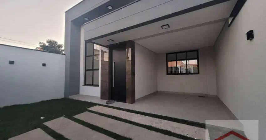 Casa NOVA térrea com 3 quarto, sendo 1 suíte à venda, 105 m² por R$ 769.000 - Jardim Marambaia II - Jundiaí/SP.