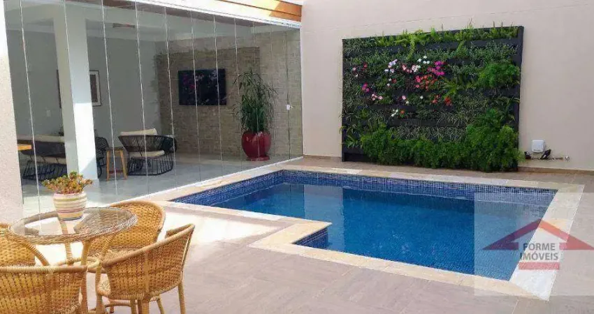 Casa com 3 suites à venda, 301 m² por r$ 2.800.000 condomínio bosque dos jatobás no engordadouro - jundiaí/sp