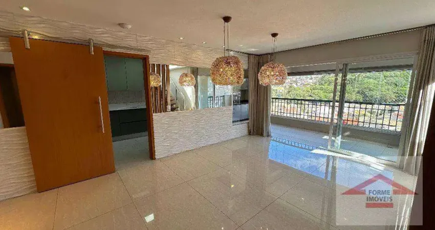 Apartamento tipo cobertura com 3 suítes para alugar no giverny , 323 m² por r$ 15.000/mês - jardim das samambaias - jundiaí/sp