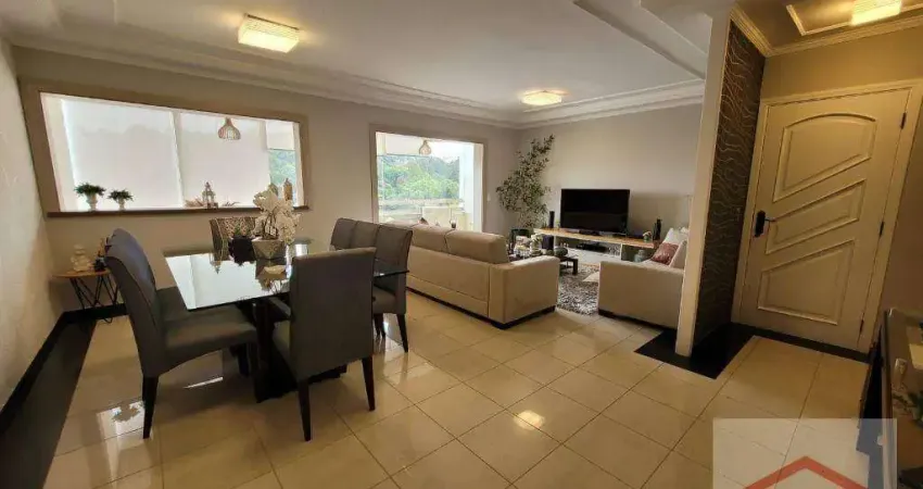 Apartamento com 3 quartos, sendo 2 suíte à venda, 190 m² por r$ 1.275.000 - cond. solimôes -  vila rica - jundiaí/sp