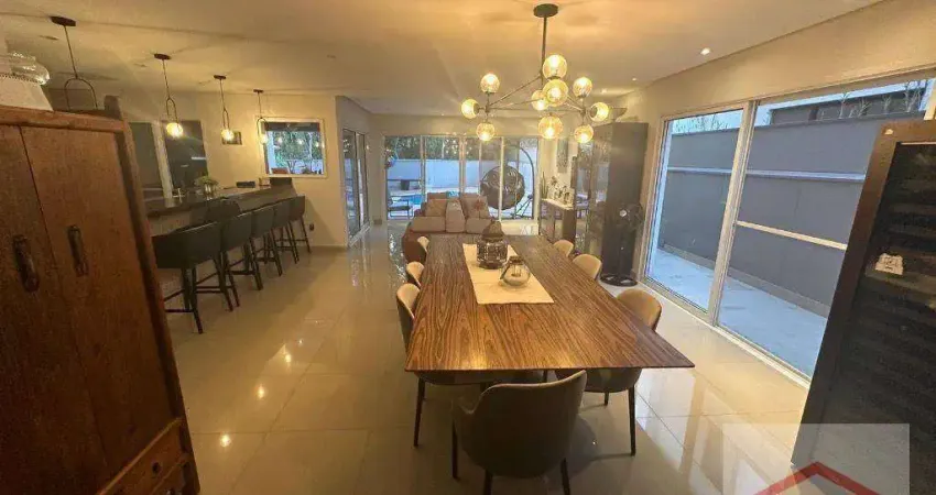 Casa com 3 dormitórios ( suítes ) à venda no Condomínio Jatobás, 311 m² por R$ 2.690.000 - Engordadouro - Jundiaí/SP