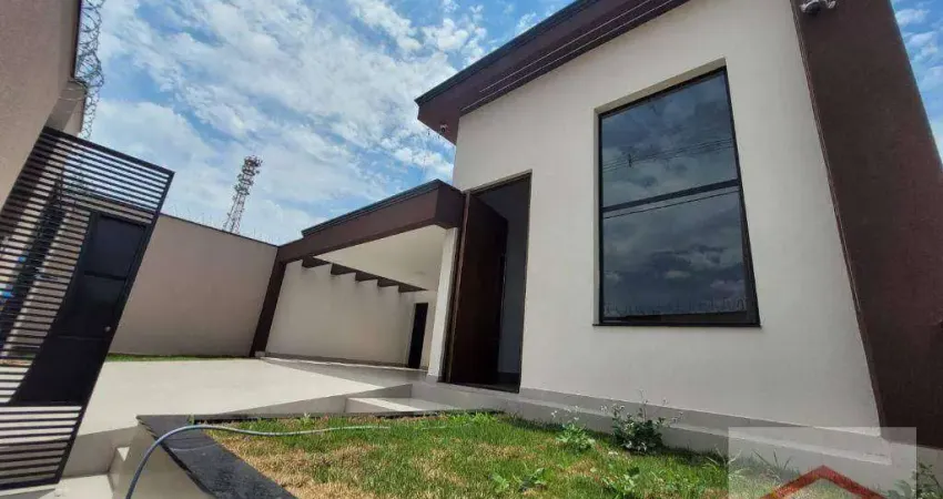 Casa TÉRREA NOVA com 3 quartos, sendo 1 suíte à venda, 245 m² por R$ 1.200.000 - Vila Rio Branco - Jundiaí/SP