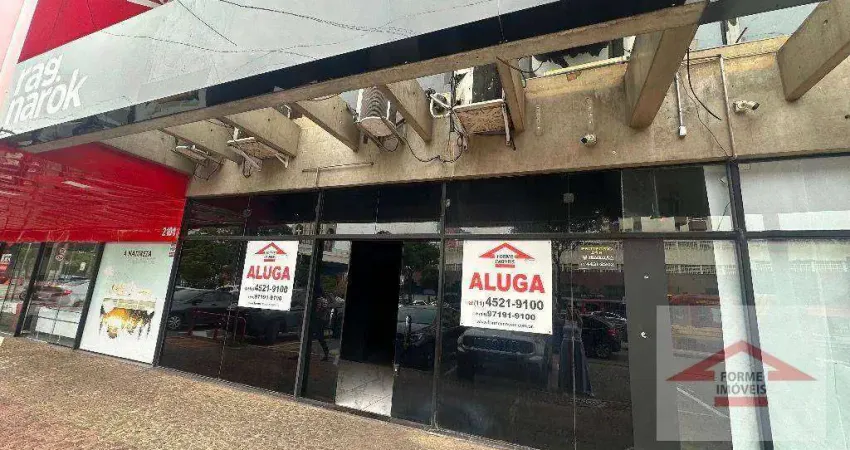 Loja para alugar na avenida 9 de julho, 286 m² por r$ 18.000/mês - chácara urbana - jundiaí/sp