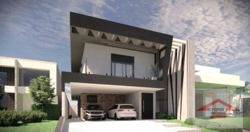 Casa com 3 dormitórios ( suítes ) à venda no brisas da mata, 284 m² por r$ 2.850.000 - jardim samambaia - jundiaí/sp