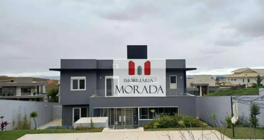 Casa com 5 dormitórios, 350 m² - venda por r$ 3.500.000,00 ou aluguel por r$ 20.000,00/mês - condomínio reserva do paratehy - são josé dos campos/sp