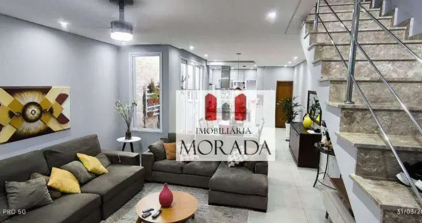 Sobrado com 3 dormitórios à venda, 162 m² por R$ 1.120.000 - Jardim das Indústrias - São José dos Campos/SP
