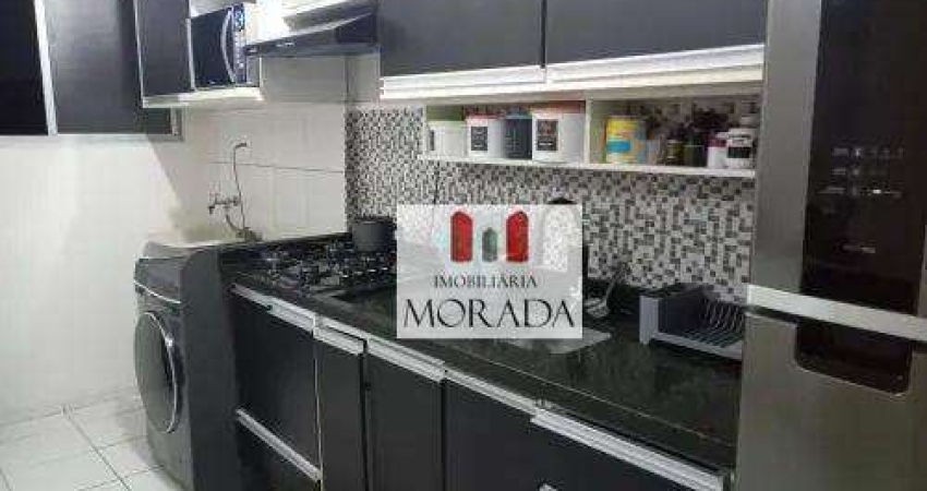 Apartamento com 2 dormitórios à venda, 50 m² por R$ 280.000 - Bosque dos Eucaliptos - São José dos Campos/SP