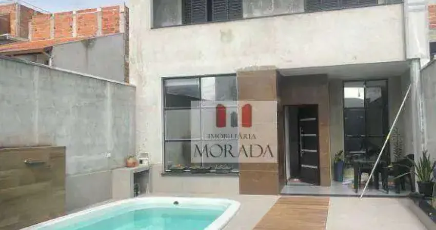 Sobrado com 3 dormitórios à venda, 132 m² por R$ 690.000 - Recanto dos Eucaliptos - São José dos Campos/SP