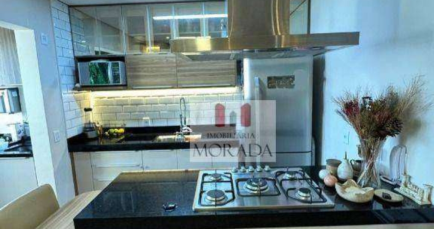 Apartamento com 2 dormitórios à venda, 55 m² por R$ 590.000,00 - Parque Industrial - São José dos Campos/SP
