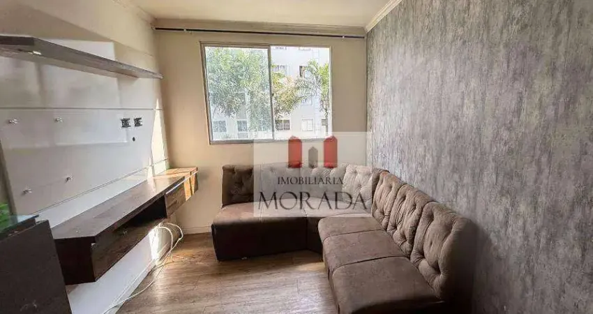 Apartamento com 2 dormitórios para locação, 48 m² por R$ 1.710/mês - Villa Branca - Jacareí/SP