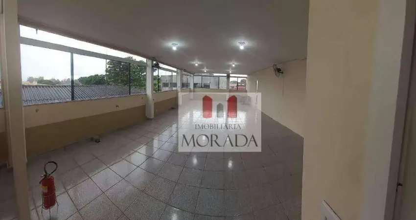 Salão para alugar, 120 m² por r$ 2.750/mês - bosque dos eucaliptos - são josé dos campos/sp