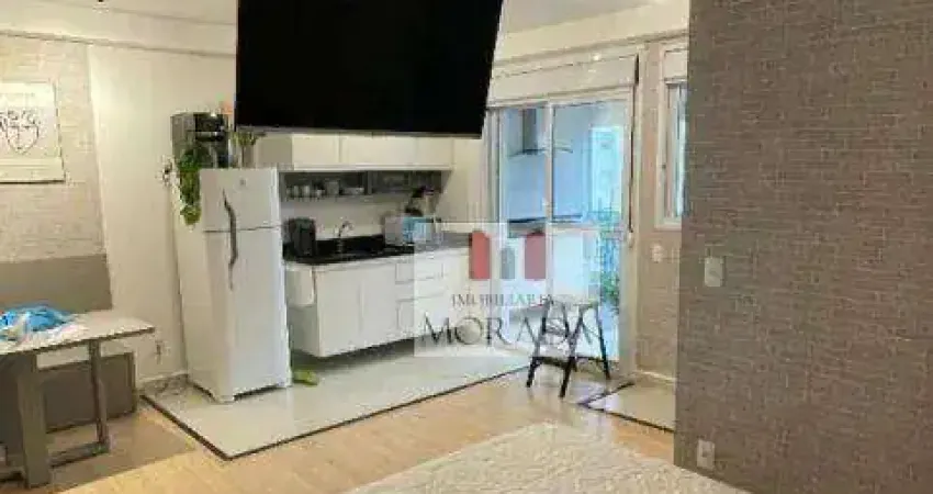 Apartamento com 1 dormitório, 40 m² - venda por r$ 850.000,00 ou aluguel por r$ 4.510,00/mês - altos do esplanada - são josé dos campos/sp