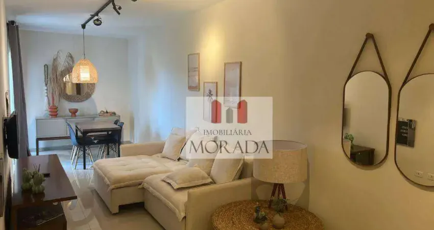 Apartamento com 2 dormitórios à venda, 115 m² por r$ 850.000 - praia grande - ubatuba/sp