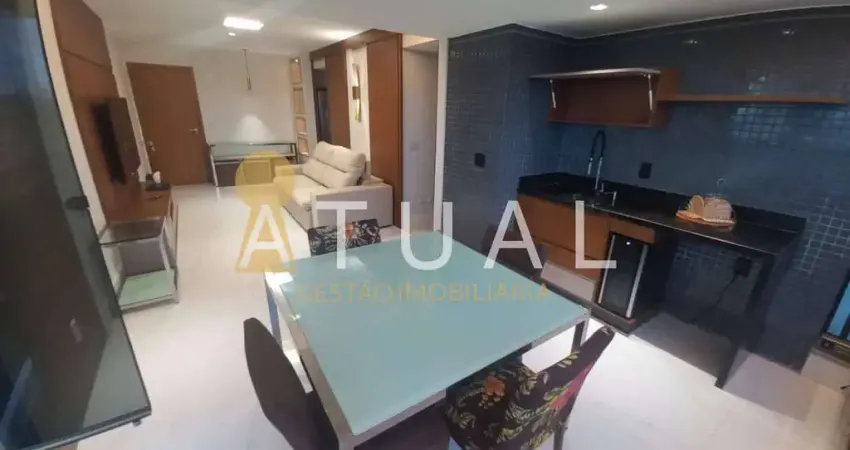 Apartamento mobiliado de frente para a praia de Jaguaribe