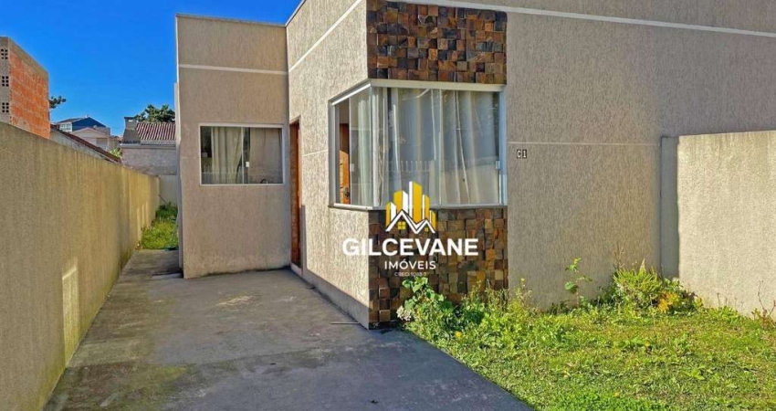 Casa com 3 dormitórios à venda, 66 m² por R$ 399.000 - Canguiri - Colombo/PR