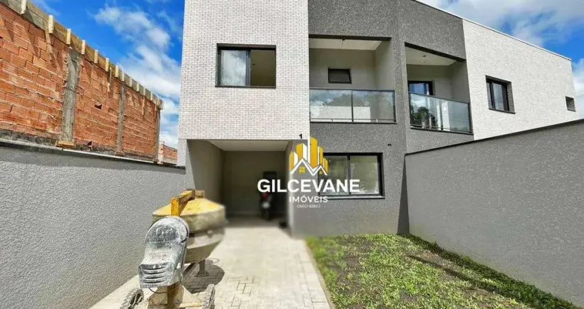 Sobrado com 3 dormitórios à venda, 119 m² por r$ 694.000,00 - cachoeira - curitiba/pr