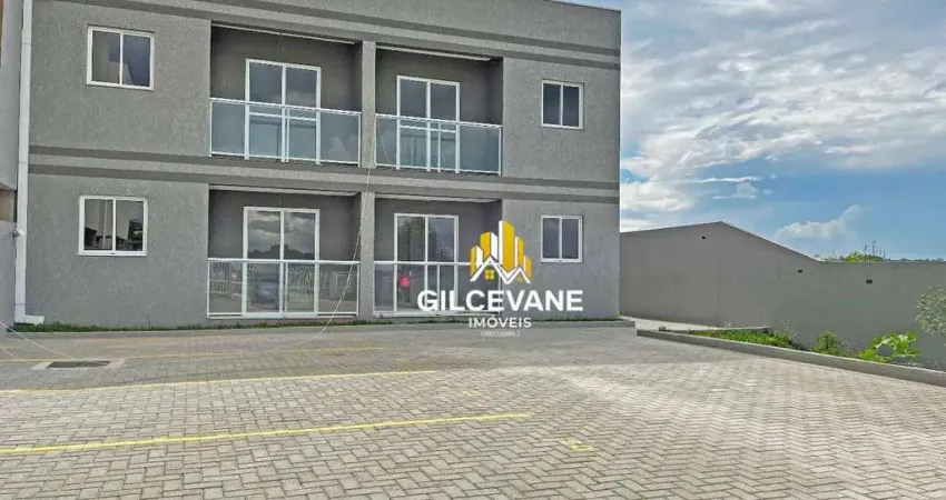 Apartamento com 2 dormitórios para alugar, 60 m² por r$ 1.300/mês - jardim paulista - campina grande do sul/pr