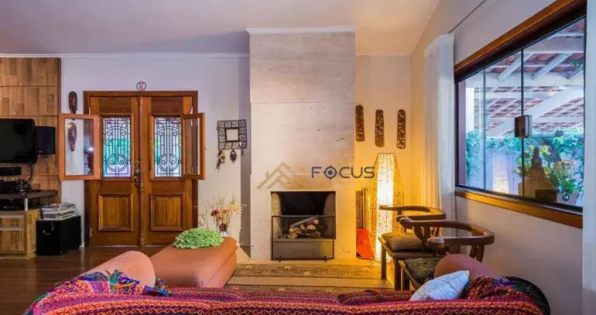 Casa em condomínio com 3 dormitórios à venda, 1.000 m² por r$ 2.500.000 - corrupira - jundiaí/sp