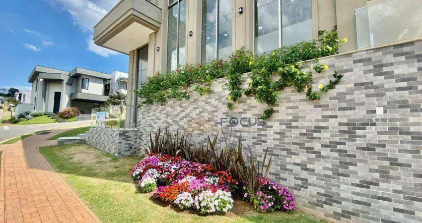 Casa com 4 dormitórios à venda, 447 m² por r$ 5.500.000,00 - jardim samambaia - jundiaí/sp