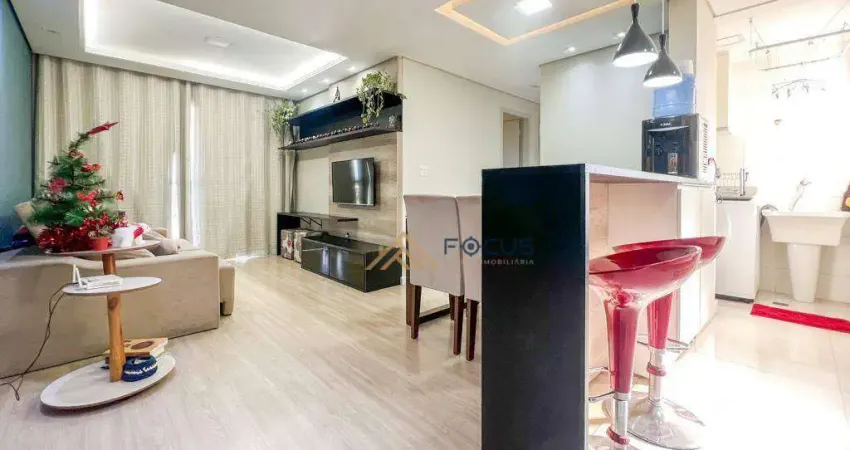 Apartamento com 3 dormitórios à venda, 71 m² por r$ 440.000,00 - jardim tamoio - jundiaí/sp