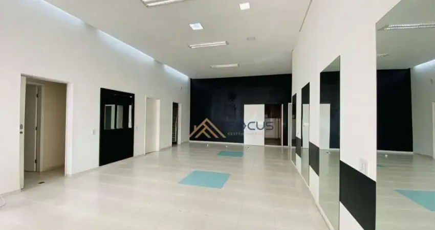 Salão para alugar, 199 m² por R$ 7.730,00/mês - Jardim Petrópolis - Jundiaí/SP