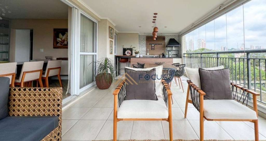 Apartamento com 3 dormitórios à venda, 216 m² por R$ 2.200.000,00 - Vila Arens - Jundiaí/SP