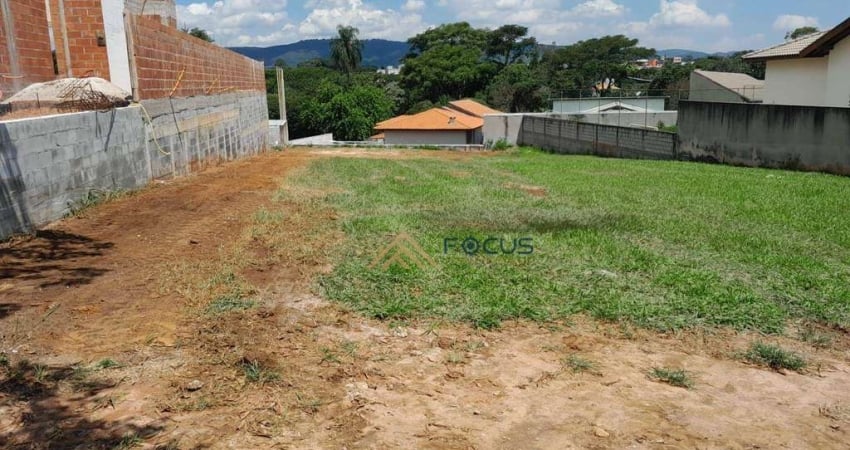 Terreno à venda, 1086 m² por R$ 285.000,00 - Quinta do Japi - Cabreúva/SP