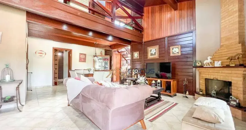Casa com 4 dormitórios para alugar, 475 m² por R$ 15.026,58/mês - Vista Alegre - Vinhedo/SP