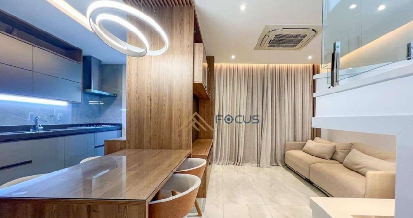 Apartamento (Cobertura) com 3 dormitórios, 242 m² - venda por R$ 2.860.000 ou aluguel por R$ 18.346/mês - Jardim Ana Maria - Jundiaí/SP