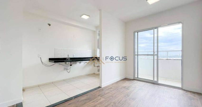 Apartamento com 3 dormitórios para alugar, 54 m² por R$ 2.688/mês - Vila Rio Branco - Jundiaí/SP