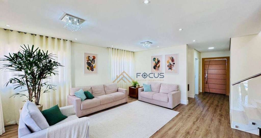 Casa com 3 dormitórios à venda, 296 m² por R$ 3.100.000,00 - Bosque do Horto - Jundiaí/SP
