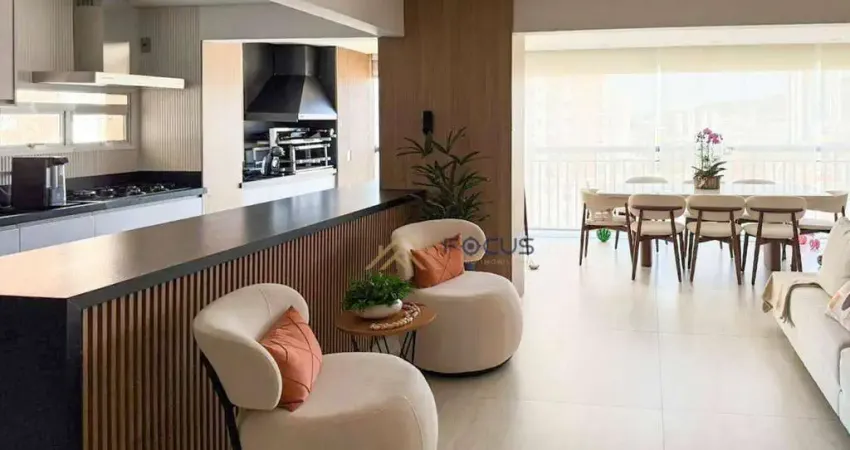 Apartamento com 3 dormitórios à venda, 166 m² por r$ 2.500.000 - anhangabaú - jundiaí/sp