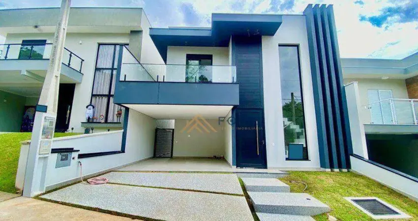 Casa com 3 suites à venda, 234 m² por r$ 2.125.000 - chácara morada mediterrânea - jundiaí/sp