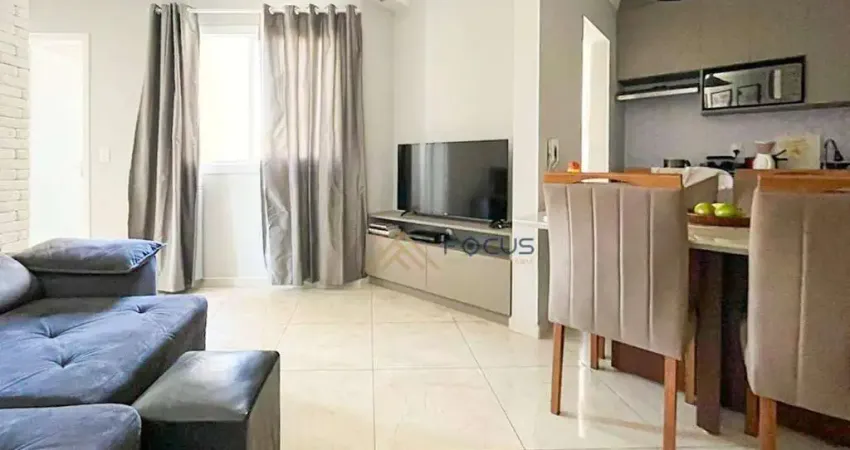Apartamento com 2 dormitórios à venda, 48 m² por r$ 330.000,00 - nova cidade jardim - jundiaí/sp