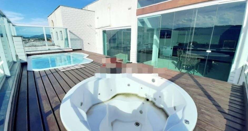Cobertura com 3 dormitórios à venda, 220 m² por R$ 750.000,00 - Parque Enseada - Guarujá/SP