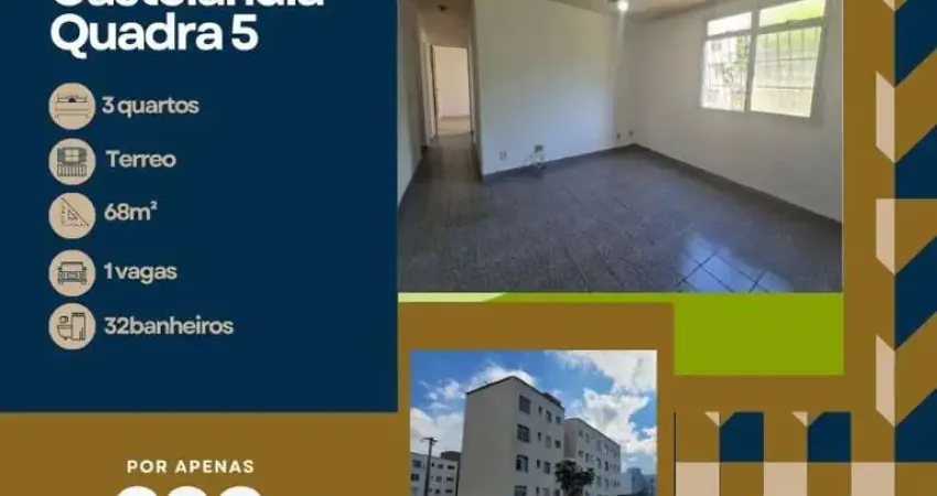 Apartamento com 3 quartos à venda na Rua A, 55, Castelândia, Serra