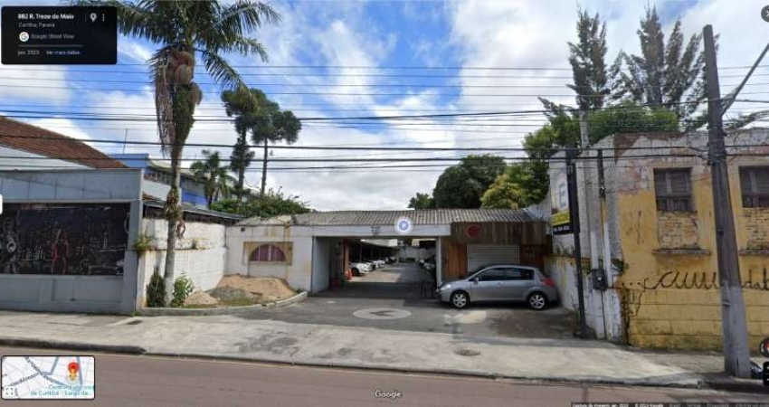 Terreno à venda na Rua Treze de Maio, 882, São Francisco, Curitiba