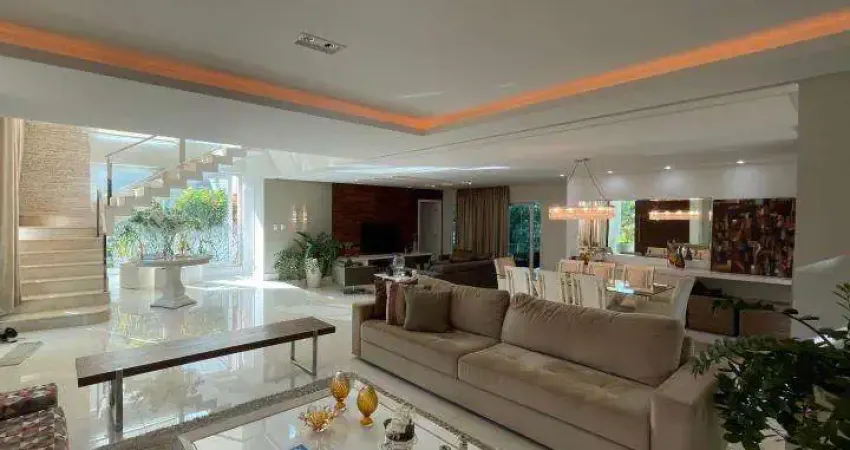 ALPHAVILLE 1, LINDA  CASA À VENDA, 04 QUARTOS, 532m2,        SALVADOR/BA.