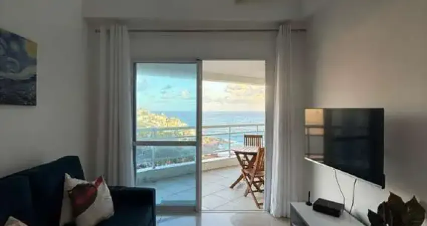 Ondina, apartamento de cobertura para venda, 01 quarto, mobiliada, frente ao mar, 90m2, salvador/ba.